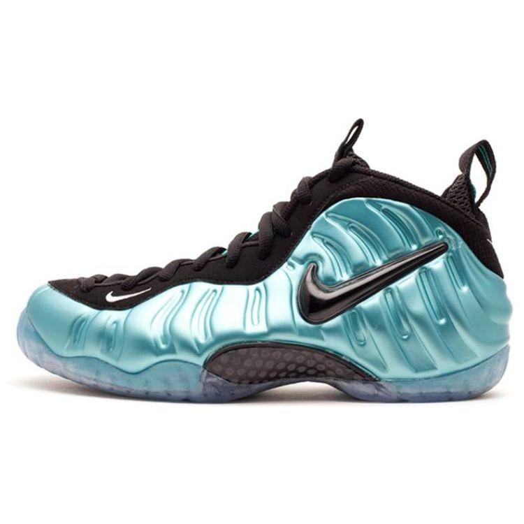 

Мужские кроссовки Nike Air Foamposite Pro Electric Blue Teal Retro Black 624041-410