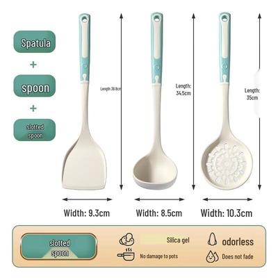 Silicone Spatula and Ladle Set