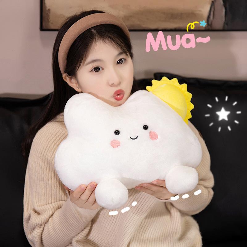 Sweetheart Series Cloud Rainbow Doll Love Pendant Bag Hanging Decoration Children Comfort Doll Gift