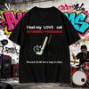2026 Summer Cotton Tee Lost My Love Cat Funny Meme Graphic Unisex WOMEN Plus Size Loose Casual Hip Hop Streetwear Breathable Top