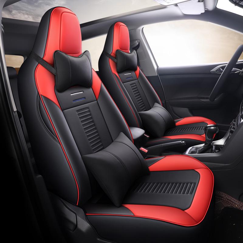 XM Custom Sports Leather Seat Cover for Volkswagen Polo Plus - All-Season, Perfect Fit