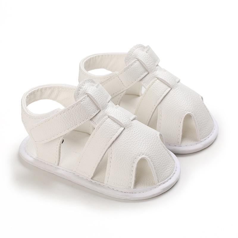 Baby Shoes Summer Style Baby 0-1 Years Old Wrapped Feet Solid Color Sandals Toddler Shoes