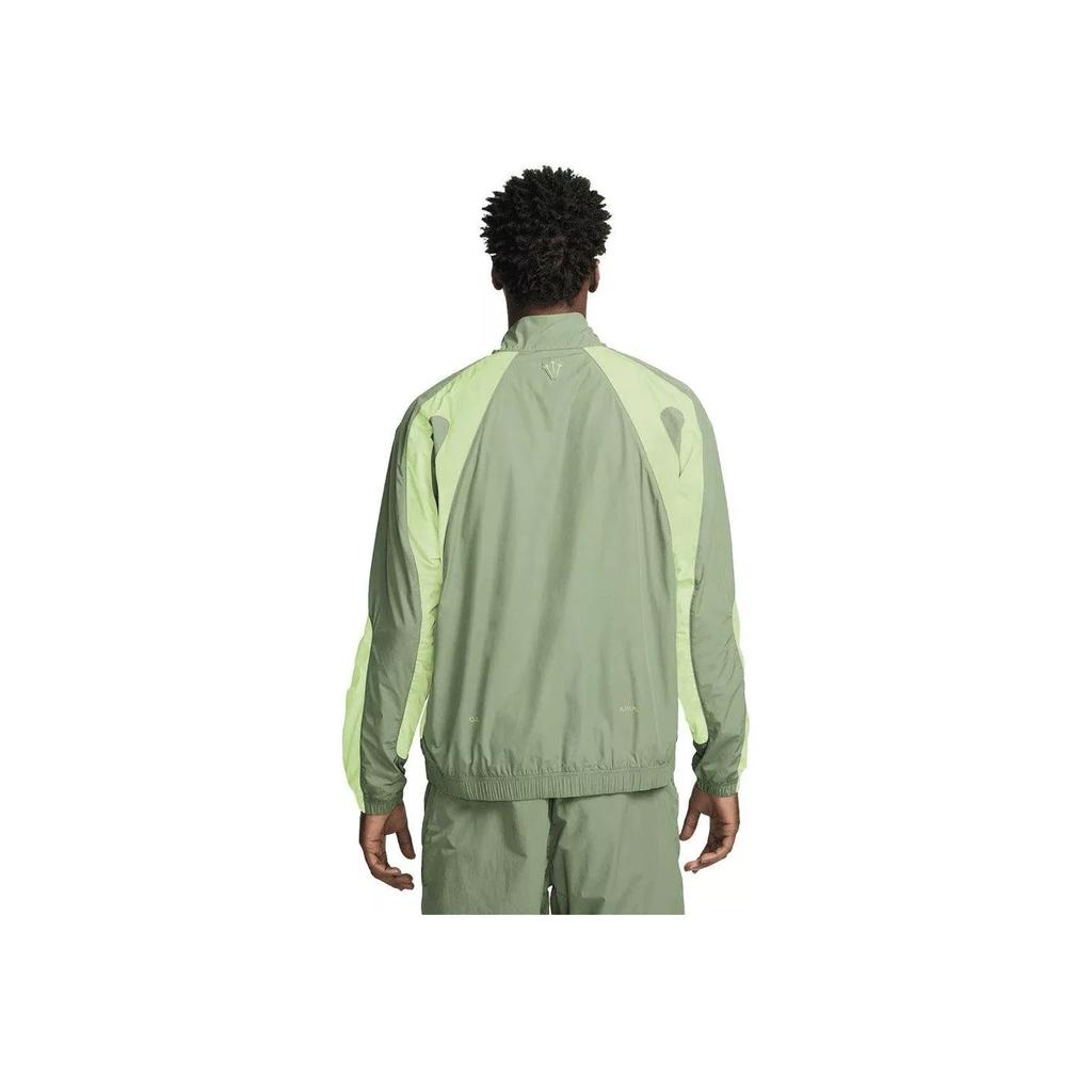 Nike X Nocta SS24 Logo Funnel Neck Sports Jacket Unisex Outerwear Oil-Green FN7667-386
