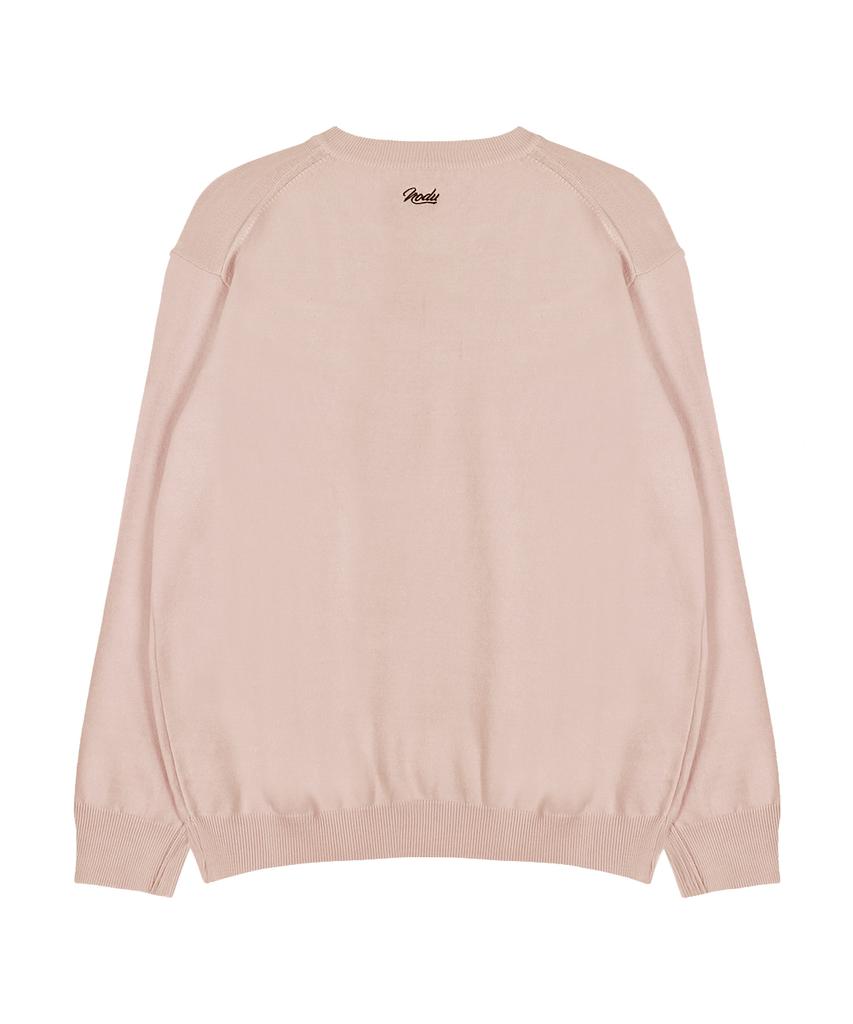 NODU Signature Flower Soft Knit [Pink]