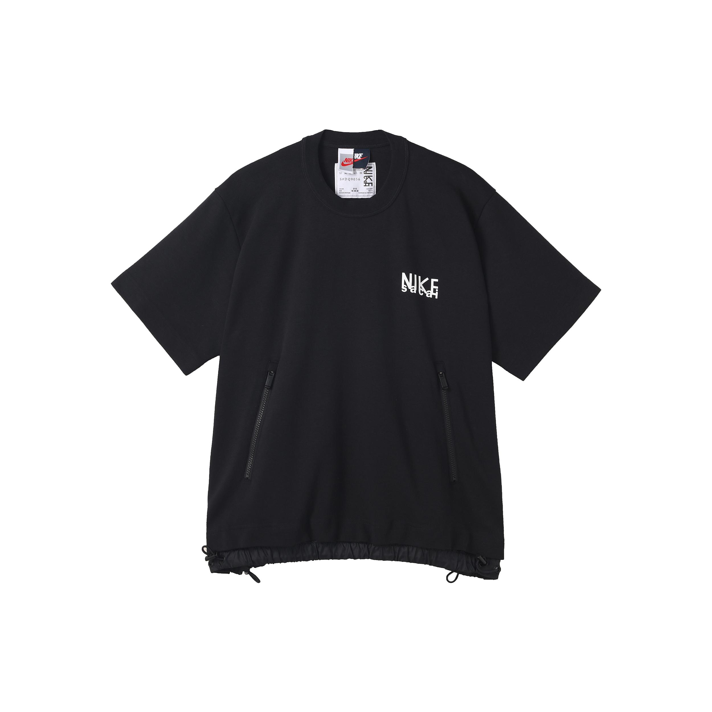Футболка Nike X Sacai с коротким рукавом Азиатский размер DQ9056-010 XS