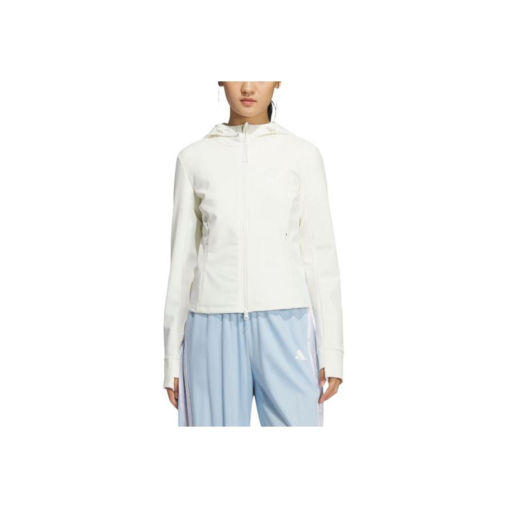 Adidas Ss25 Ws Soft Shell J Waterproof Fashion Comfortable Casual Hooded Sports Jacket Women Jackets KF2670