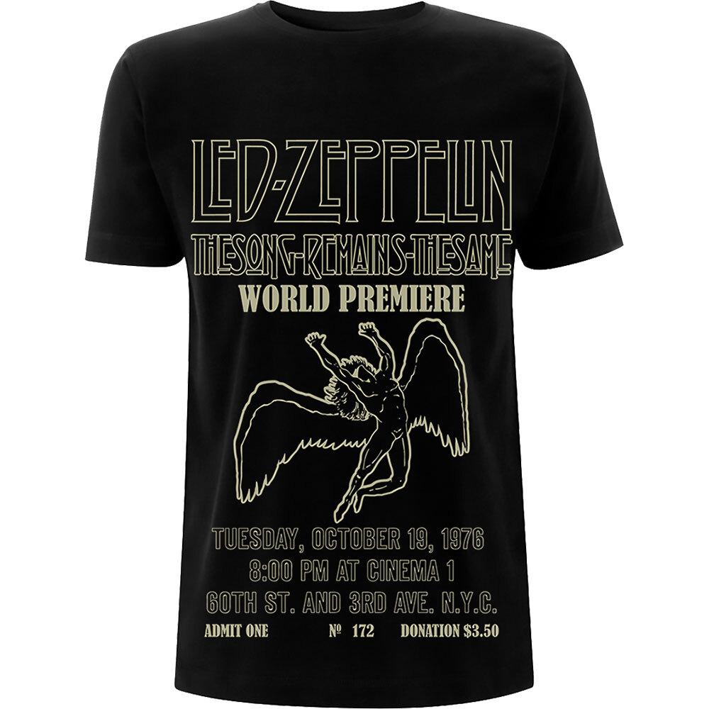 Led Zeppelin Unisex T-Shirt TSRTS World Premier XXL