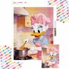 Daisy Duck Cooking Kitchen Diamond Painting Mosaic Diamond Art Painting Kit Handmade Diy Home Decoration