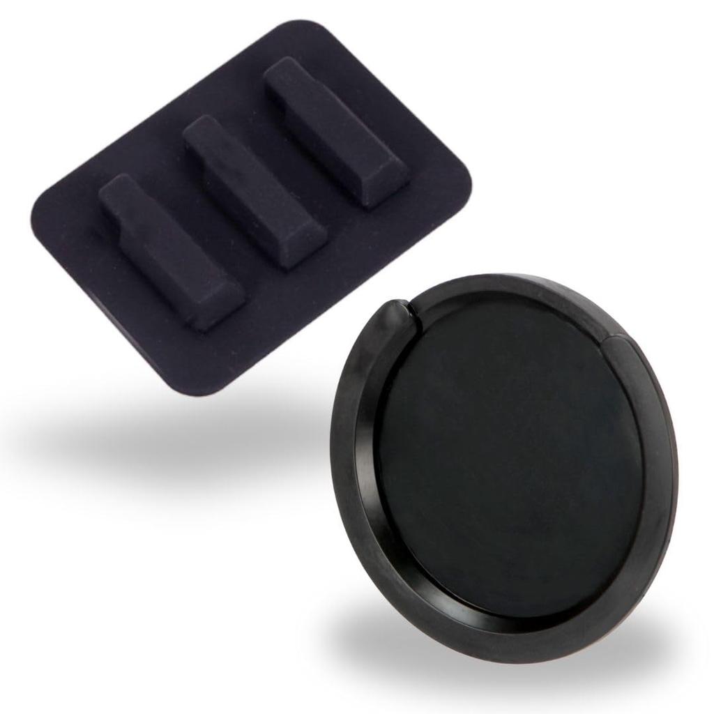 I'm so happy Guitar Sound Hole Cover Mute for Acoustic and Electric Guitars, Set of 2, Includes Pick