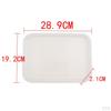Serving Tray Melamine Plastics Dish Plate Hotel Restaurant Rectangular Platter