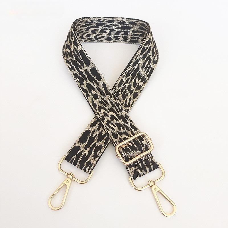 New Color Leopard Print Luggage Accessories Strap Adjustable Shoulder Crossbody Women's Bag Versatile Long Strap Broadband