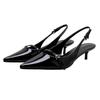 Sexy Women High Heels Sandals Pointed Toe Summer Shoes Slingback Slippers New Dress Party Woman Pumps Sandalias