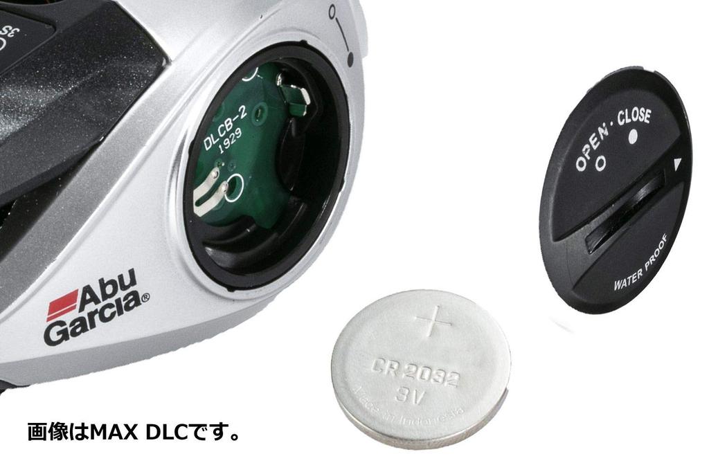 ABU Abu Garcia Max DLC Digital Line Counter Power Handle Model Abu MAX DLC DLC-PRight-hand winding Power Handle Model