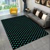 3D Geometric Illusion Area Rug Abstract Modern Carpet for Living Room Bedroom Kids Play Room Non-Slip Floor Mat