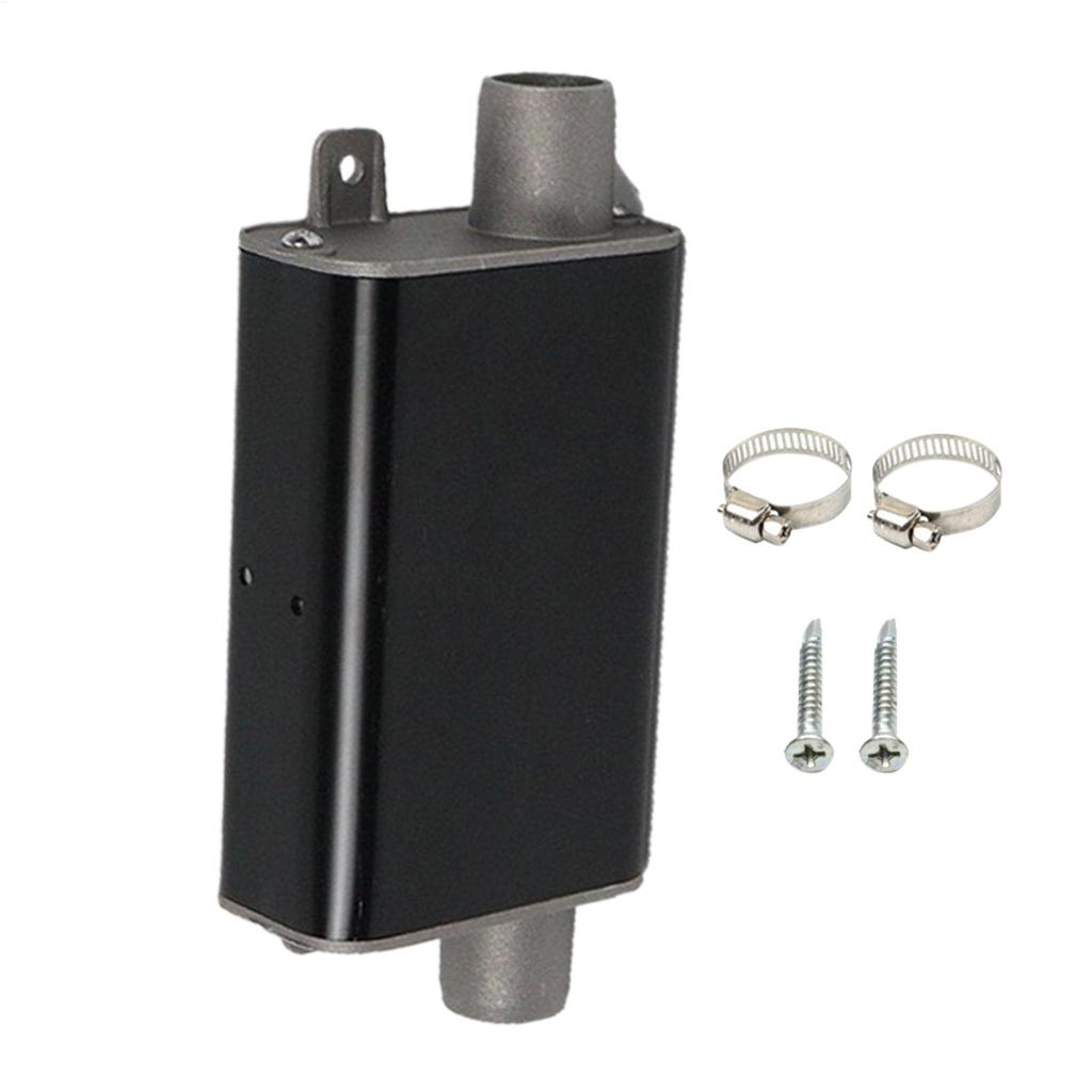 Auspuffschalldämpfer 2kw/5kw/8kw Standheizung Aluminiumlegierung Schalldämpfer Geräuschreduzierung für Geräuschreduzierer Parken LKW Auto Luftheizung