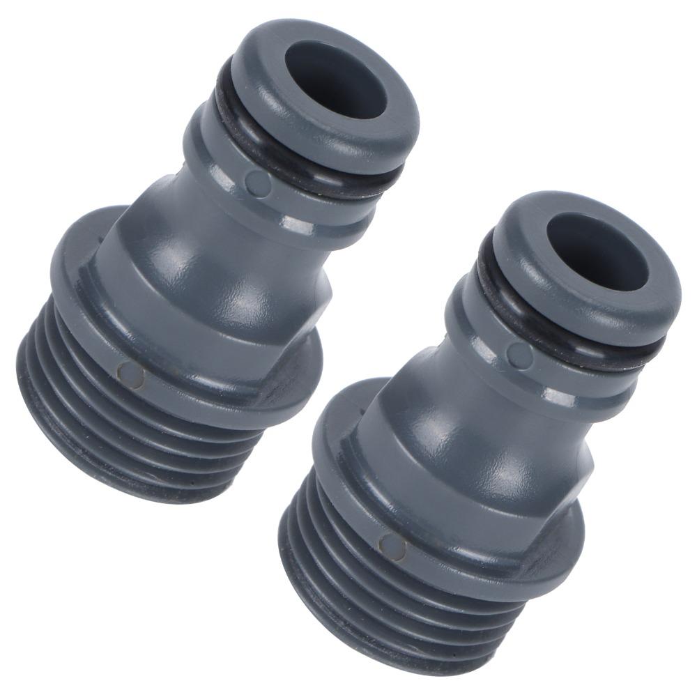 4PCS Quick Release Garden Hose Nipple Plastic Hose Tap Nipple Adapter  Outdoor Watering Use