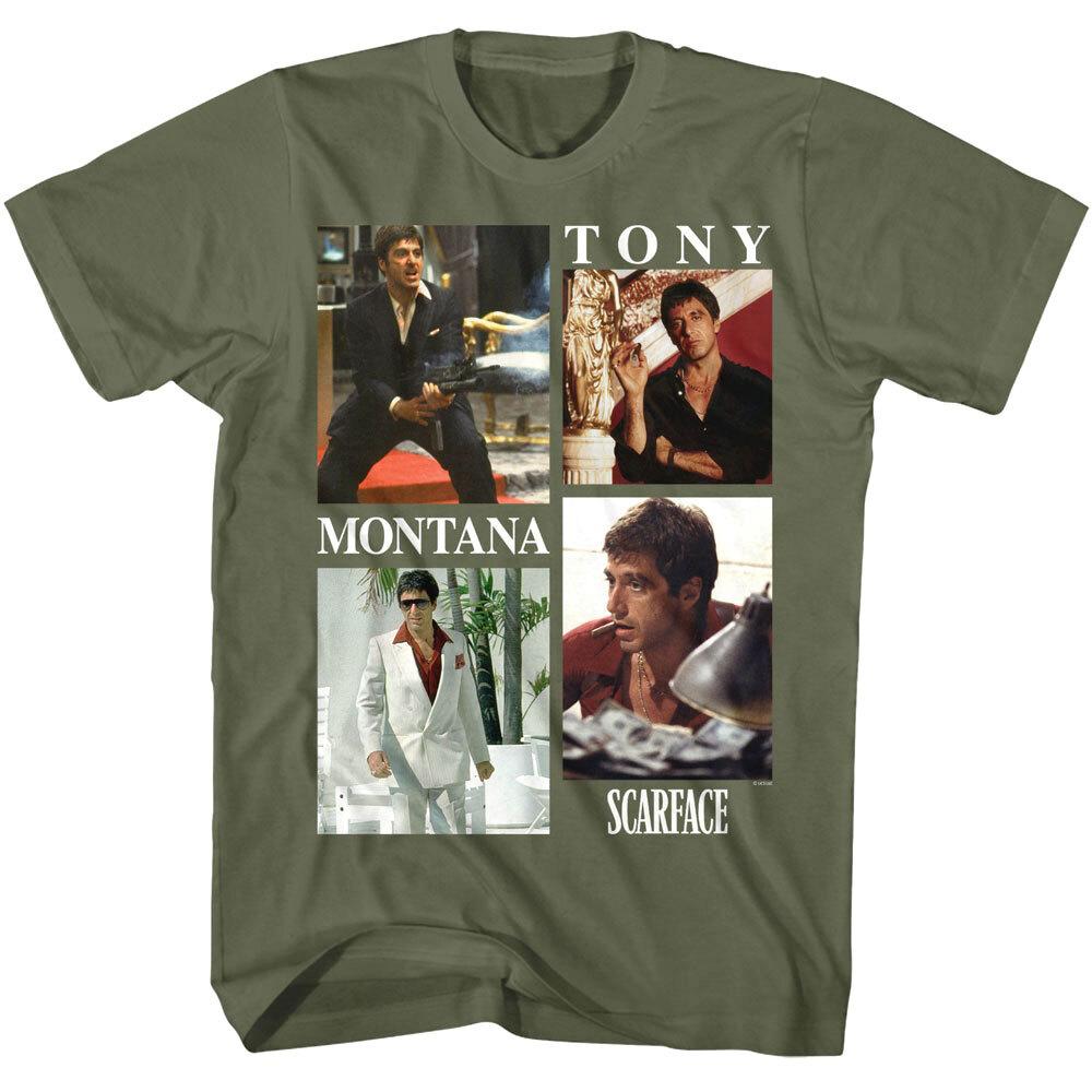 Scarface Tony Montana in Action Men T Shirt S