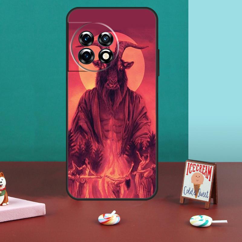 Devil Satan Dark Art For OnePlus 15 13 12 11 10 13T 10T 10R 12R 13R Case For OnePlus Nord 5 CE 3 2 4 Lite N20 N30