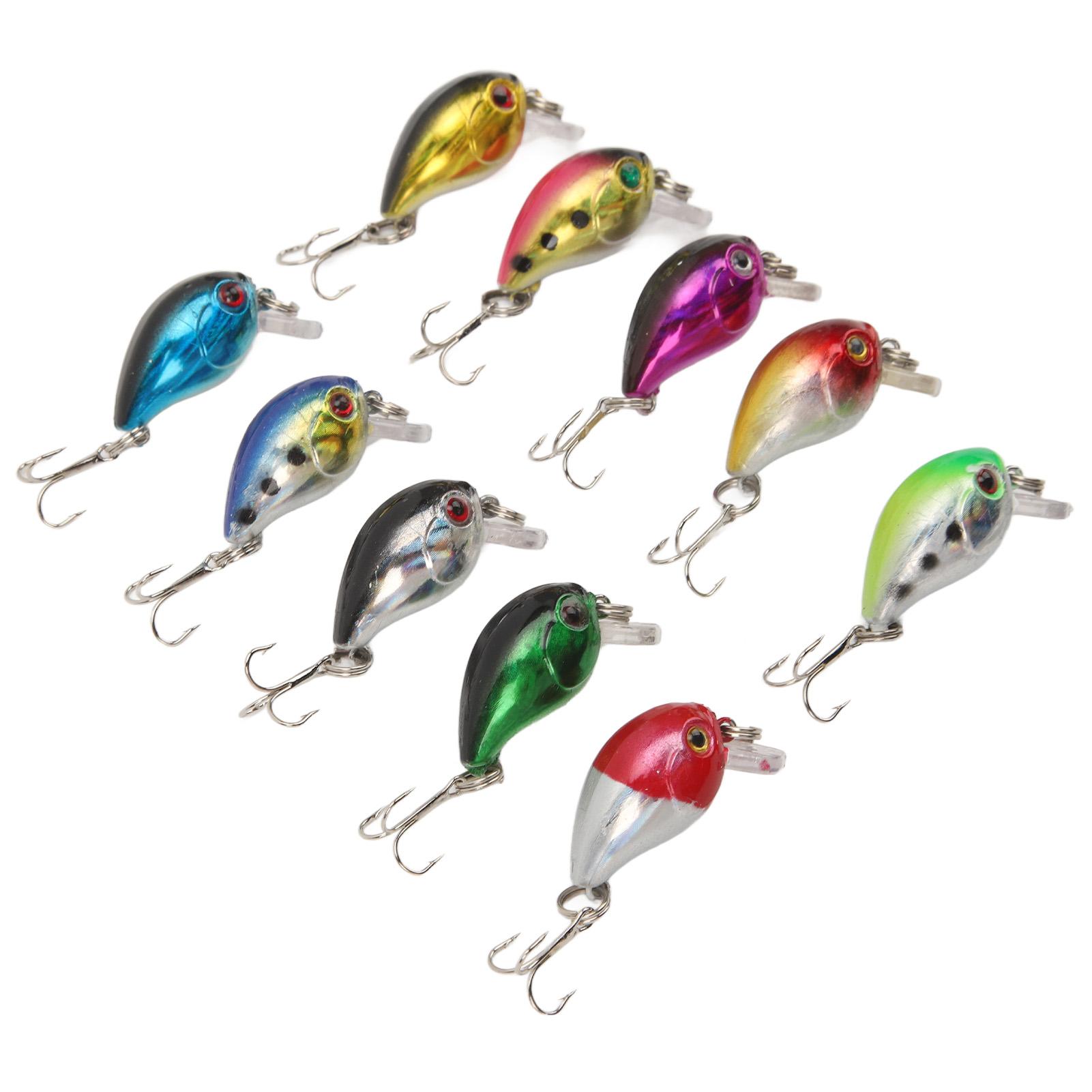 

10 шт. Воблеры Минноу Крэнкбейты Рыболовные Жесткие Приманки Набор Рыболовных Приманок для Морской Пресной Воды