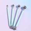 4pcs Metal Ball Sculpture Modeling Tools Double-Ended Modeling Ceramics Set Portable Clay Tools
