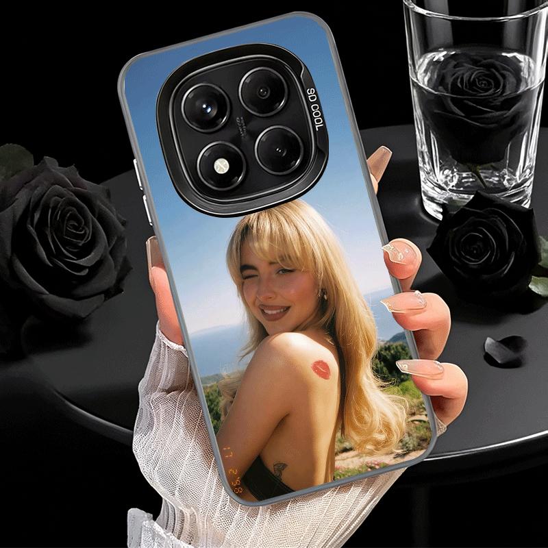 

CR66 S-Sabrina C-Carpenter Shockproof Phone Case for Xiaomi Redmi Note 15 14 13 12 Pro Plus 11 11S 11T 5G Cover Anti Fall Fundas Redmi Note13ProPlus