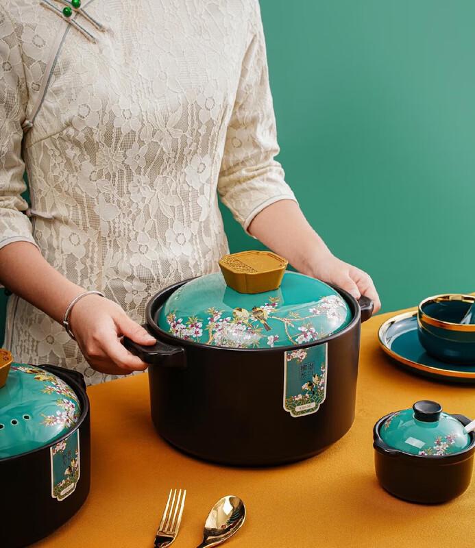 

Chufuren Heat-Resistant Ceramic Casserole Pot