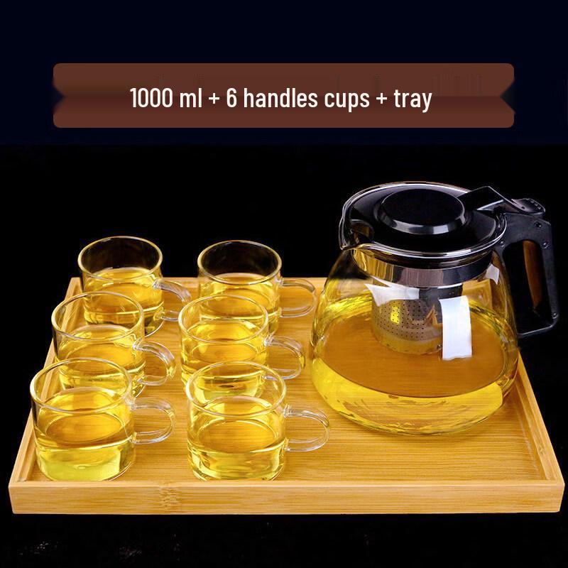 ZISIZ Universal Glass Tea Pot