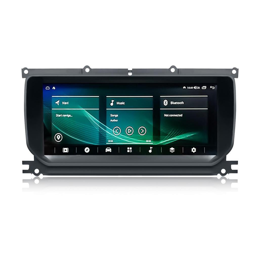 Integrated Navigation System for 2012-2018 Land Rover Range Rover Evoque, Retaining Original Style and Features.