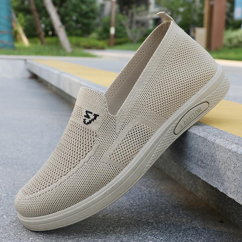 Fashion Men's Shoes 2025 Casual Sneakers Free Shipping Shoes Slip-on Breathable Summer Shoes