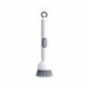 Long-Handled Rotating Pot Brush: Non-Stick, Non-Scratch, Multifunctional Kitchen Cleaning Tool