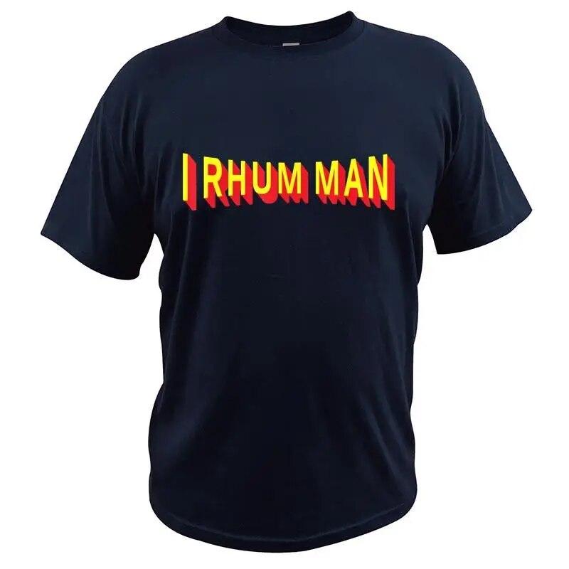 

Футболка унисекс Humor I Rhum для любителей питья, дышащая, мягкая, удобная, 100% хлопок, Camiseta, размер ЕС