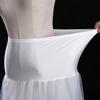 Adjustable Waist Skirt Support Long Underskirt for Cosplay Violent Lovely High Waist Petticoat for Wedding Photography