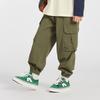Boys' Pure Cotton Outdoor Cargo Jogger Pants
