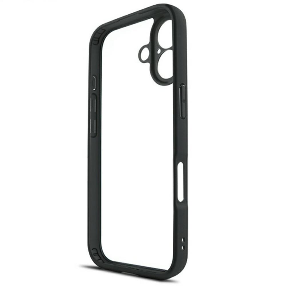 

For iPhone 17 Case Shockproof PC+TPU Clear Back Phone Cover A