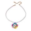 1PC Fashion Trend Personalized Colorful Flower Pearl Necklace Suitable for Daily Wear