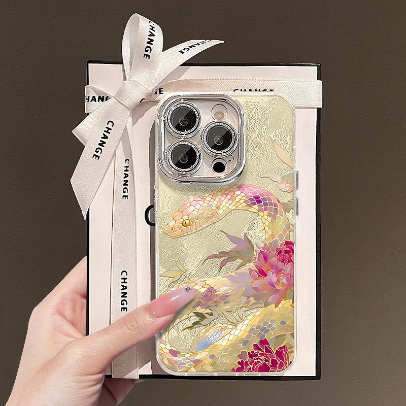 Suitable for Apple 16 Chinese-style Phone Cases, Vivox200pro with A High-end Feel 15 Full Package and Anti-drop 14/13