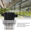 3/8 Inch ID Water Pump Strainer 1/2 Inch Output Stainless Steel Screen Mesh Filter Screen ABS Material 50 Mesh In Line Strainer