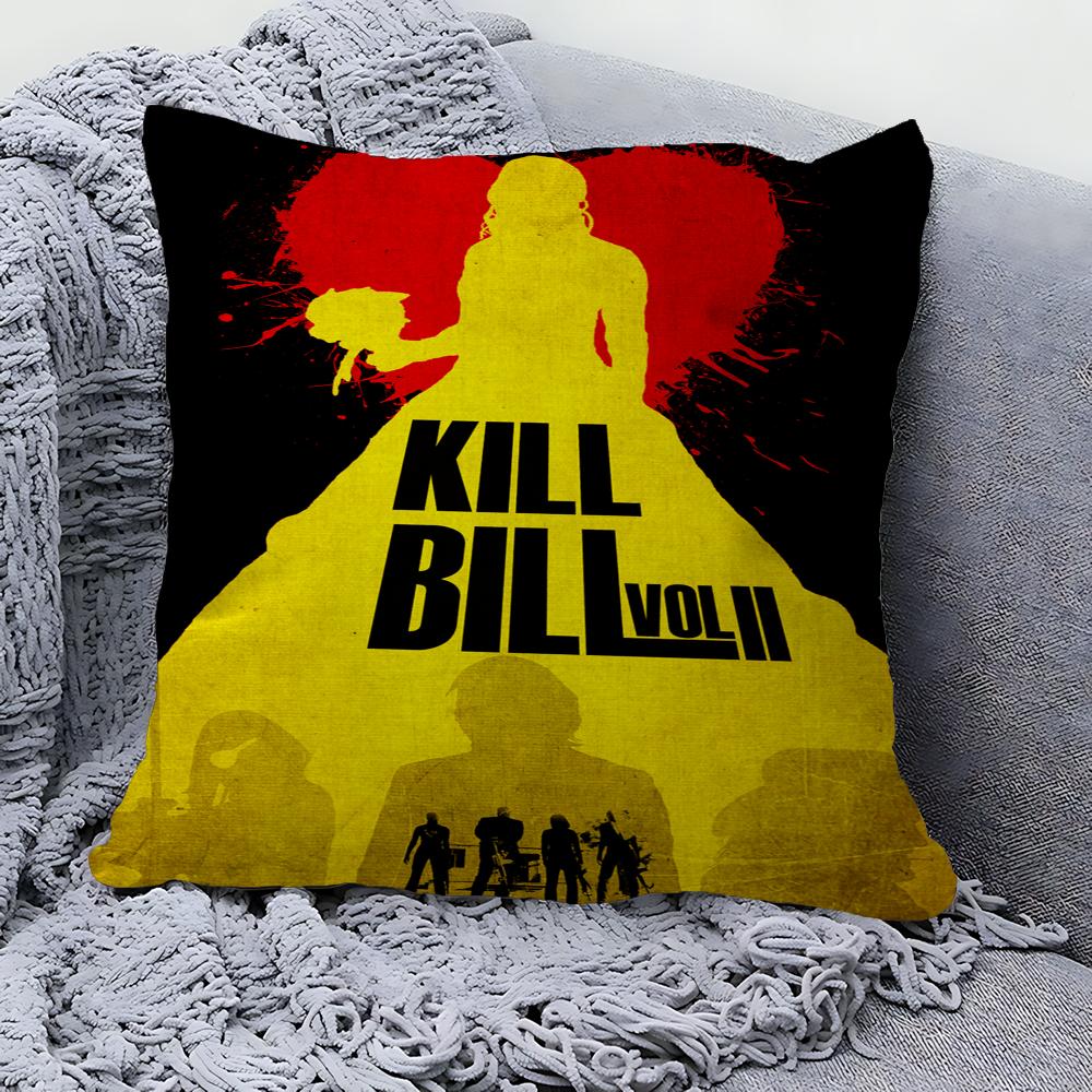 Kill Bill Pillow Anime Pillow Sofa Bed Head Pillow Cover Cushion Cover 45x45 Cm Fashion