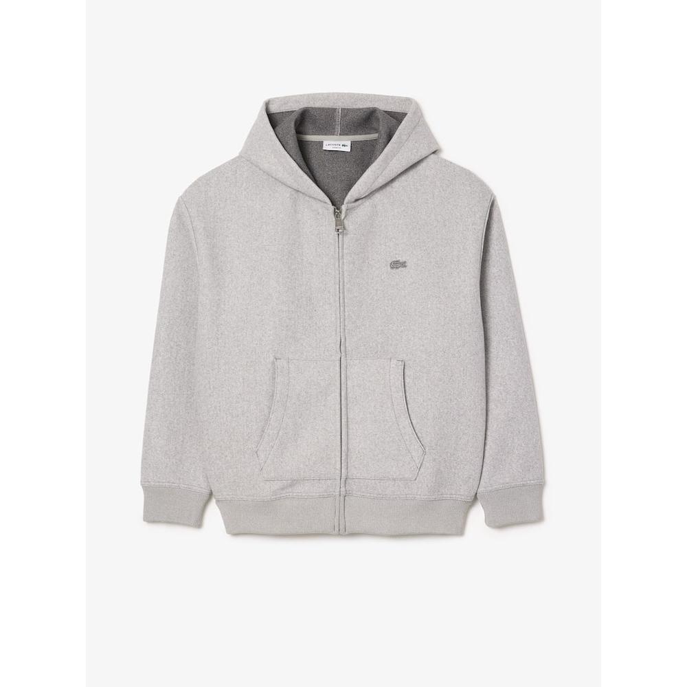 Lacoste Universal Flannel Hoodie Zip Up Sh4106 54n Cca q2nSh4106 54nCca