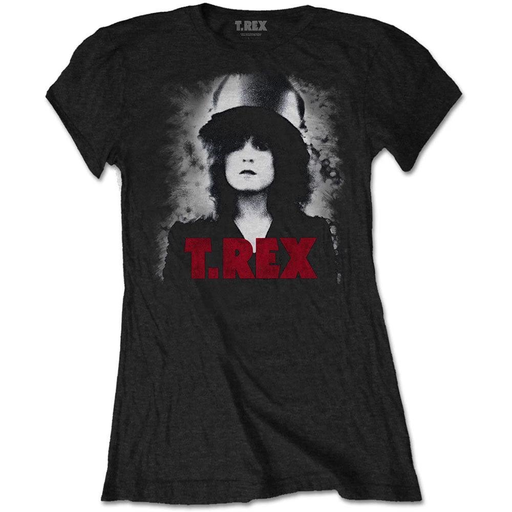 T-Rex Ladies Slim Fit T-Shirt: Slider OFFICIAL NEW