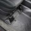 ABS carbon fiber/Black Car Front Seat Base Cover Protection Trim Stickers For Toyota FJ Cruiser 07-21 Car Accessorie