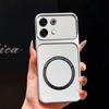 Upgraded Big Lens Protection Case for infinix NOTE 60 Pro,60 Luxury Leather Casing with Magnetic Ring