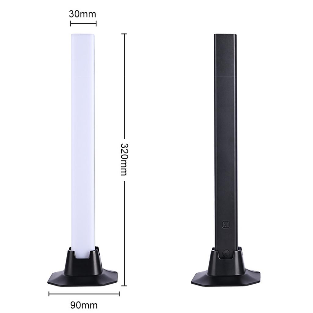 Pickup lamp 3dRGB voice-controlled music night light USB desktop atmosphere lamp infrared remote control desk lamp