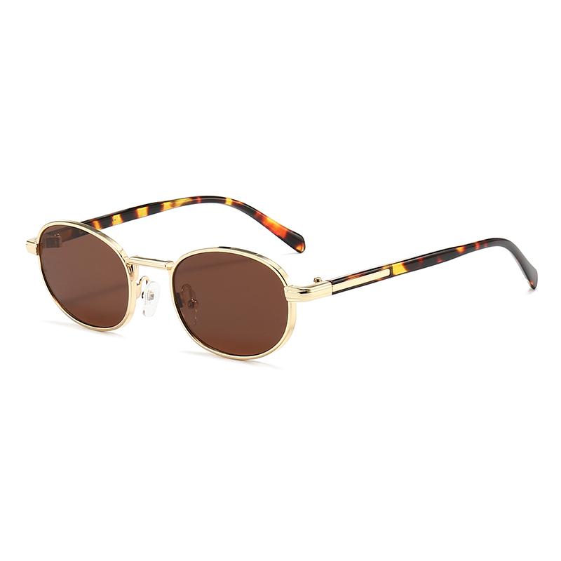 Xiaomi Vintage Small Oval Sunglasses for Men Women UV400 Alloy Frame Multi Color Retro Street Daily Shades
