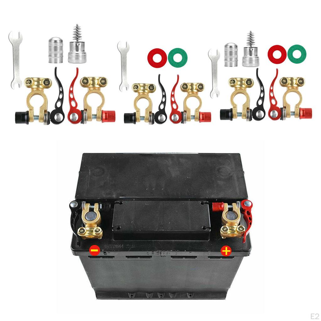 Battery Terminal Connectors RV Quick Disconnect Clamps