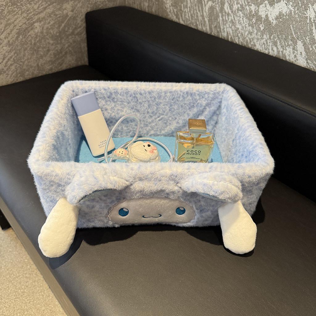 My Melody Doll Kuromi Cinnamoroll Organizing Storage Baskets Desktop Storage Container Storage Box Girl Gifts