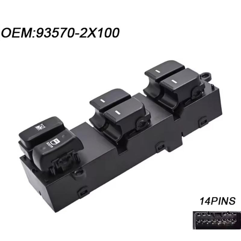 

935702X100 Electric Power Master Window Switch For Kia Soul 2010 2011 2012 2013 Front Left Lifter Control Button Car Accessories