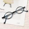 Retro Oval Women Reading Glasses Vintage Round Frame Men Presbyopia Eyeglasses Ultralight Small Magnifying Eyewear +1.0 +4.0