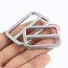 Meetee 10-30Pcs 15-38mm Metal Ring Buckle Backpack Straps Slider Clasp Webbing Adjuster Aluminum Alloy Loop Hooks Accessories