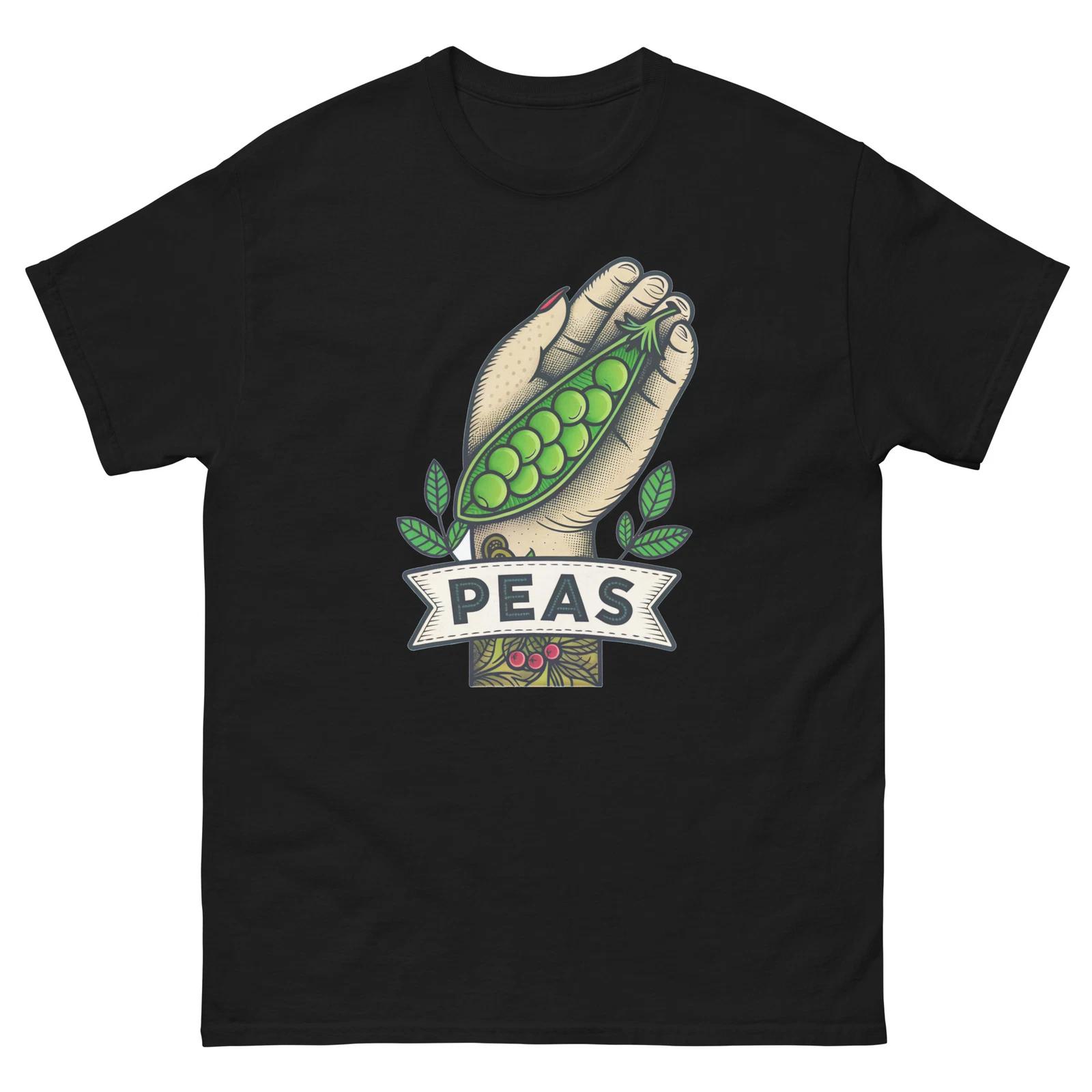 Peas Fruits Vegetables Fresh Food Groceries T-Shirt S
